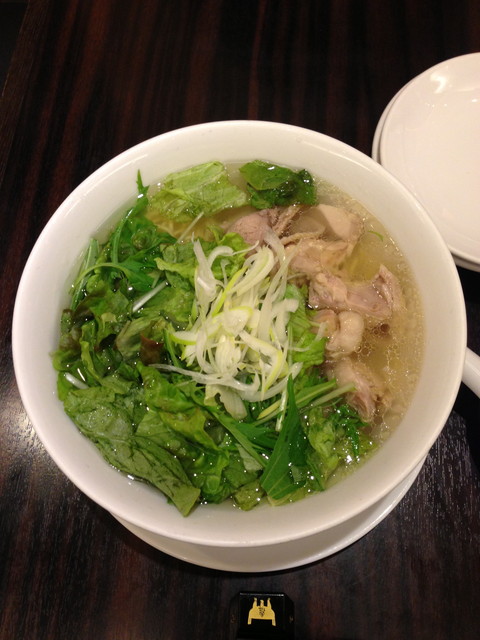 蒸し鶏麺