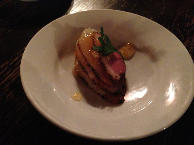 鴨とグレープフルーツのミルフィーユ